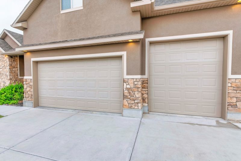 Wide Commercial Driveway